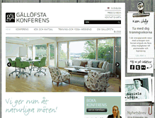 Tablet Screenshot of gallofstakonferens.se